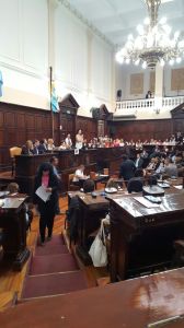 día de la mujer en la legislatura