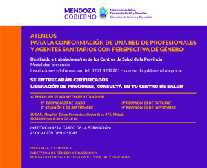 Flyer Ciclo For Metr Sur