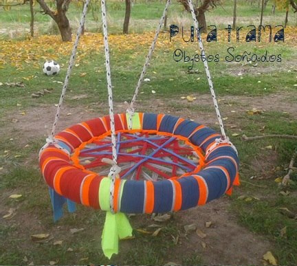 Hamaca Colgante Hacer Columpio Con Rueda Hamacas Colgantes Artesanales