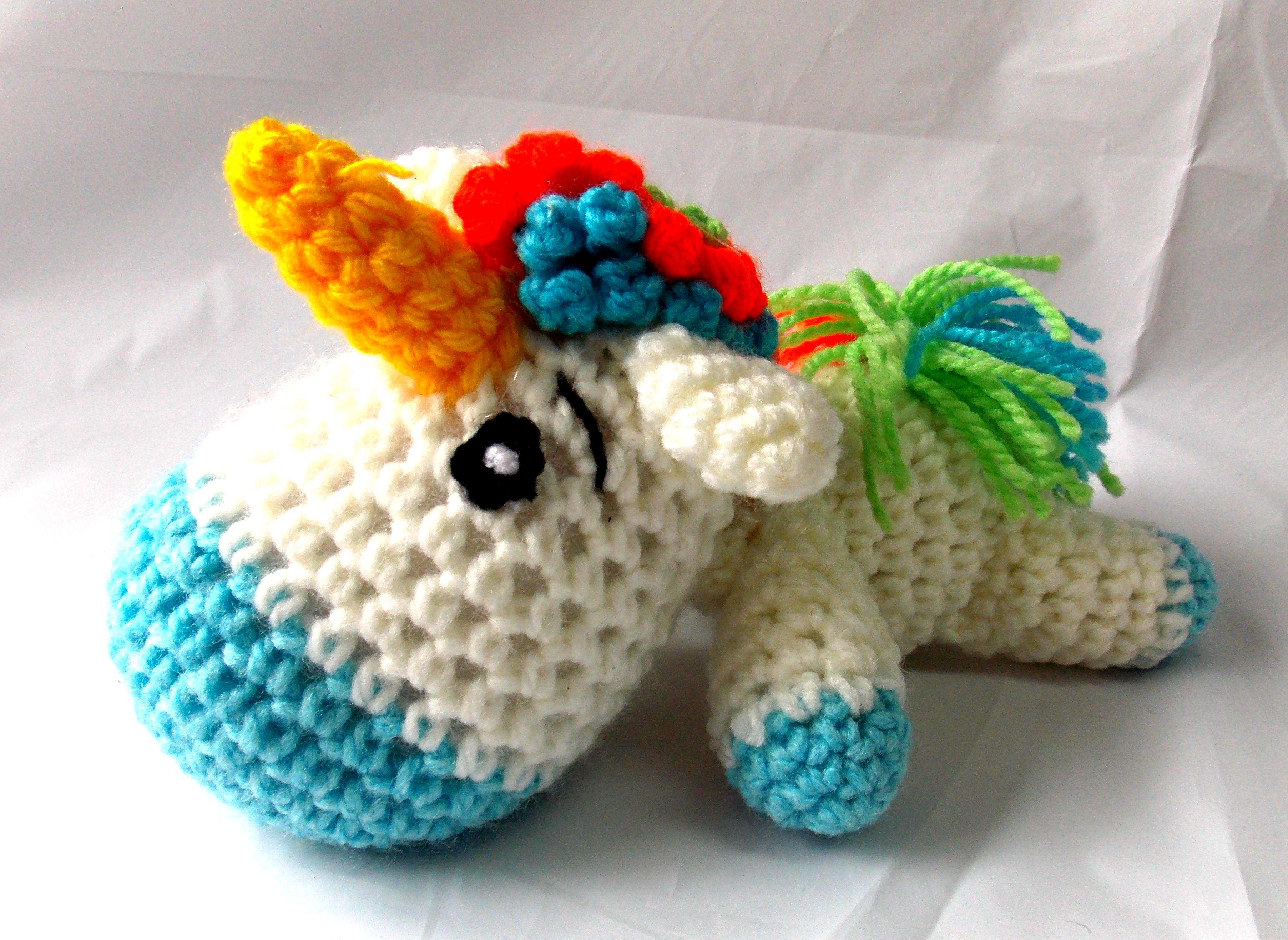 muñecos de lana a crochet