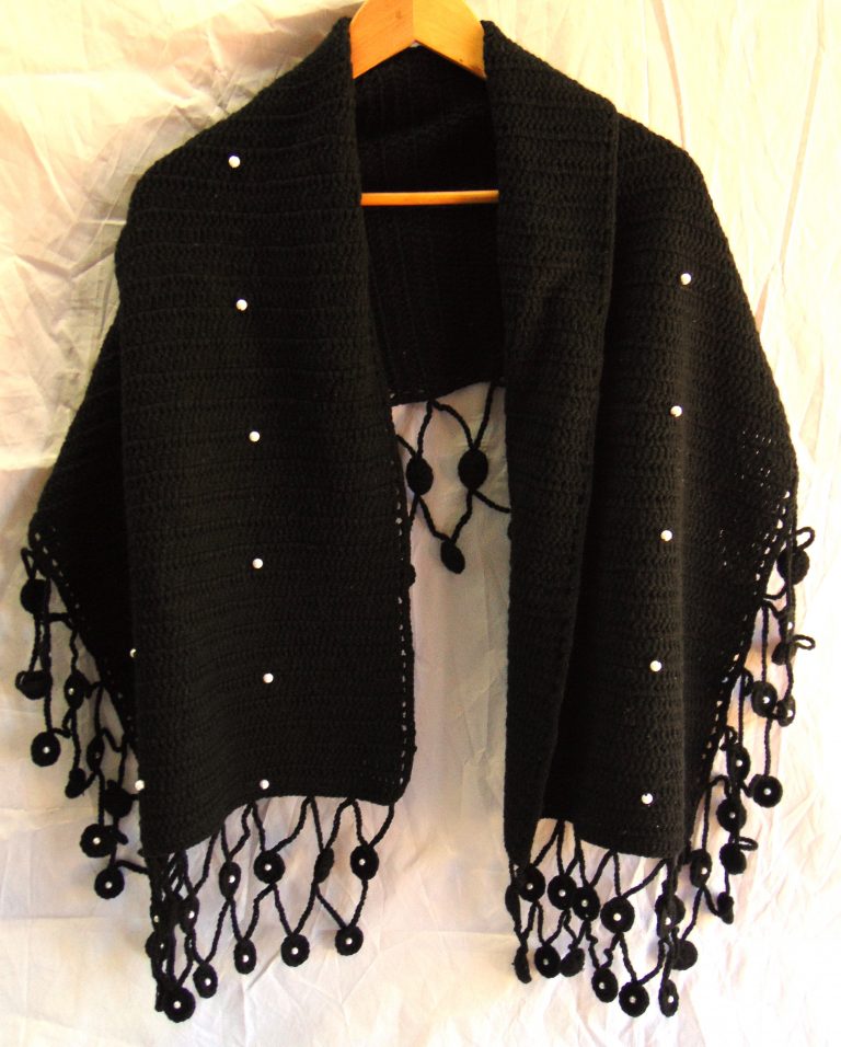 Chal De Lana De Algodón Liso Con Borlas, Pashmina, Bufanda De