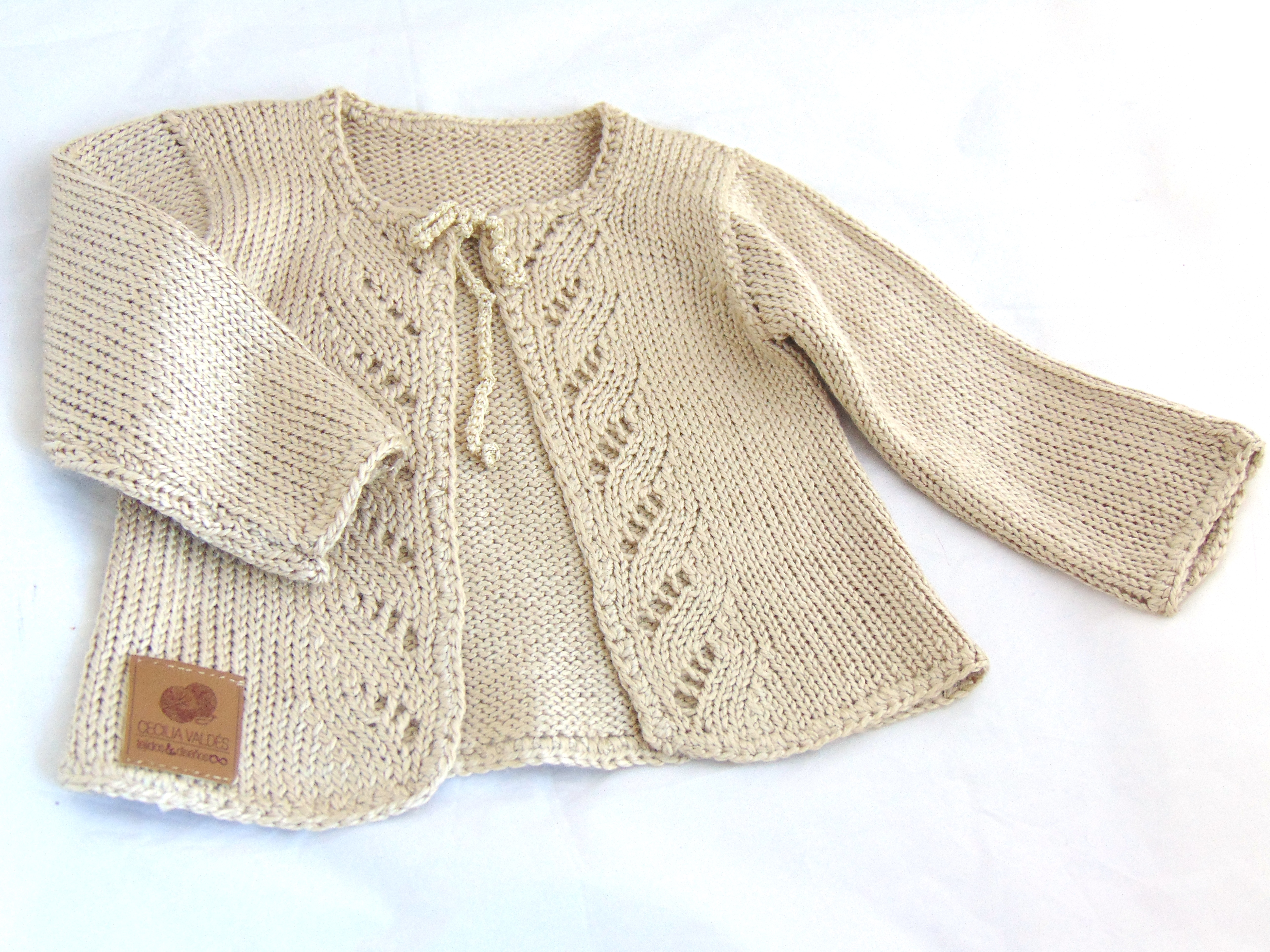 Sueter Tejido Saco De Bebe Crochet Saquito Chalequito De Guagua