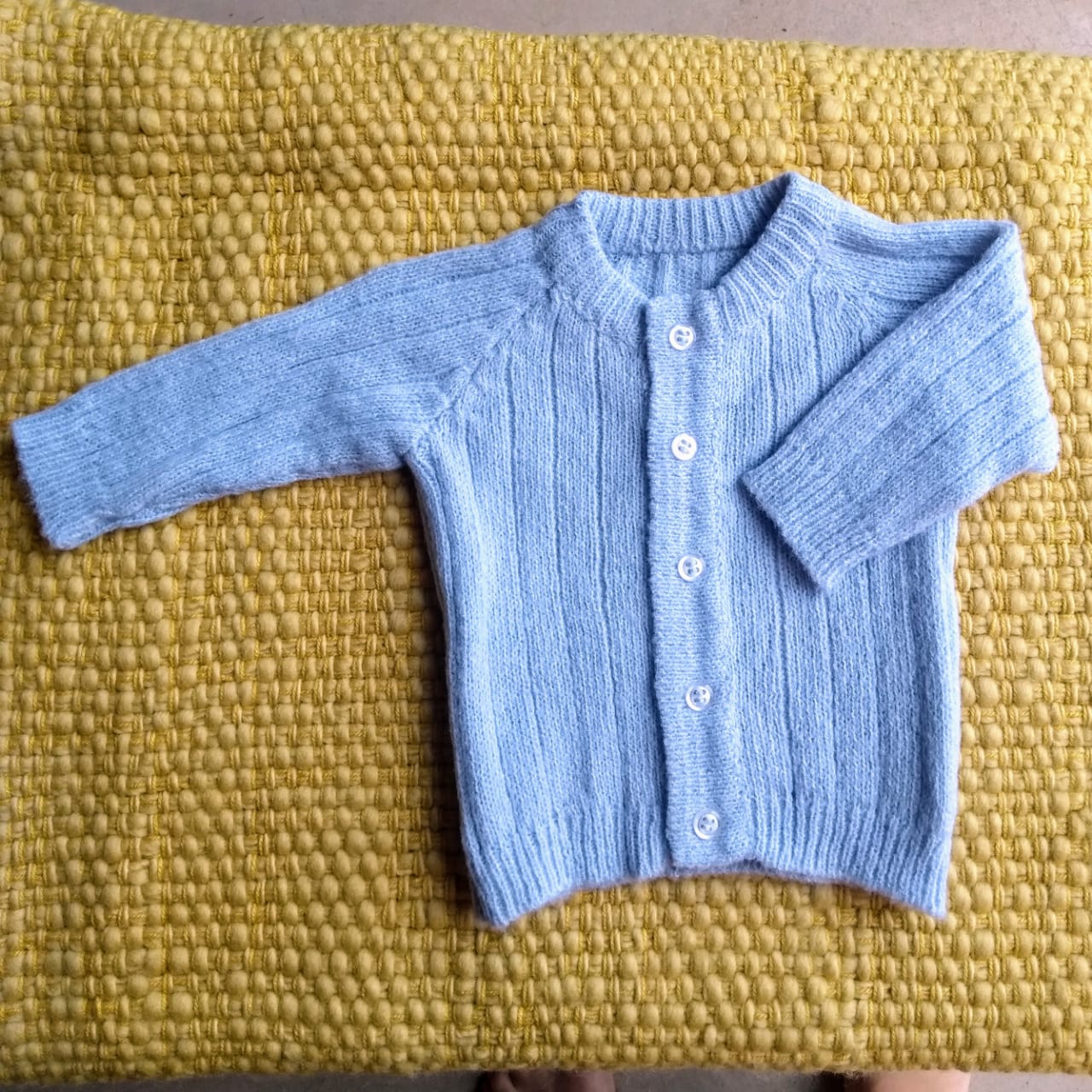Sacos tejidos para niños en dos agujas outlet