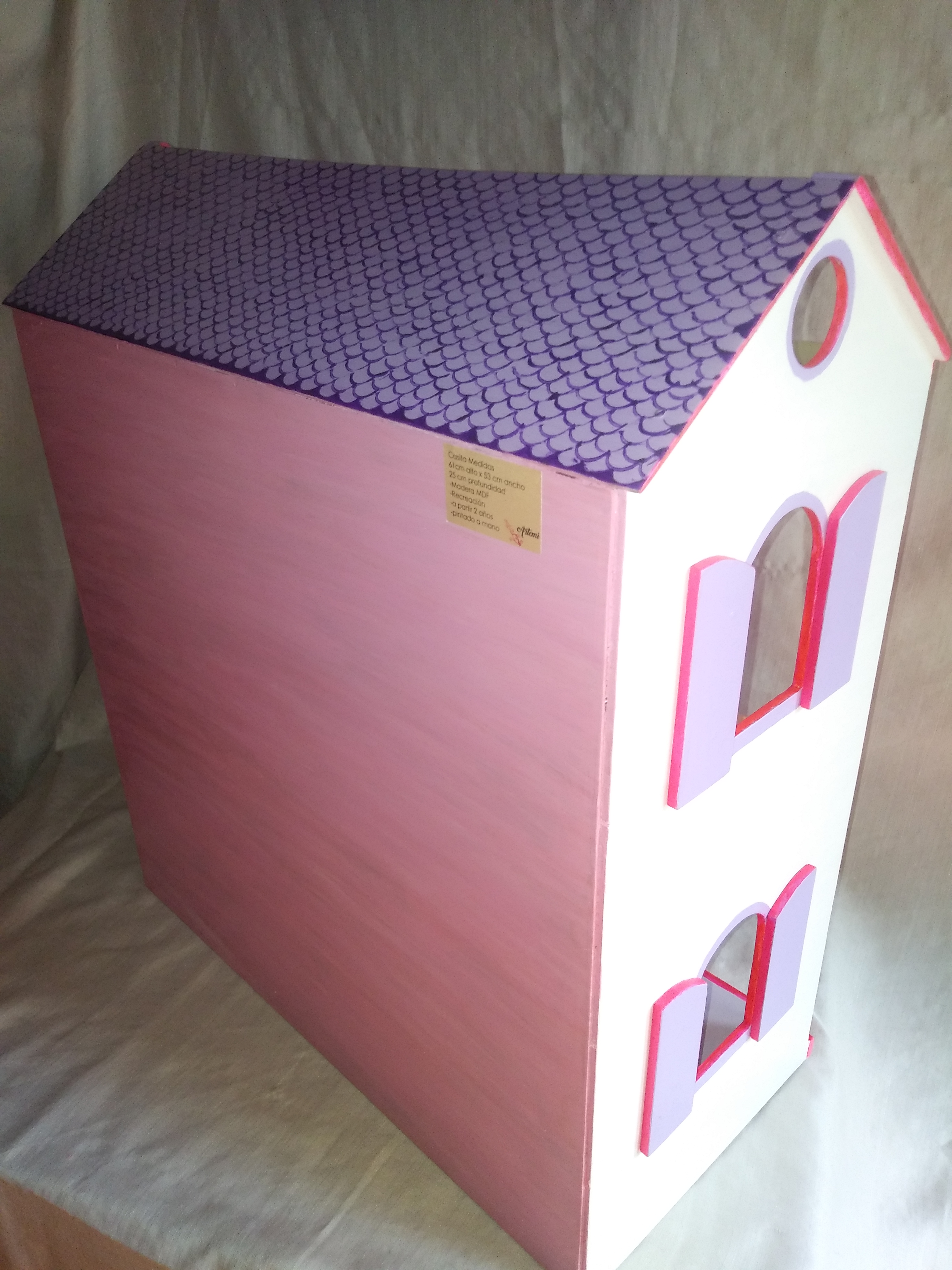 Pintura Infantil MuÃ±ecas Pintadas Casita De MuÃ±ecas De