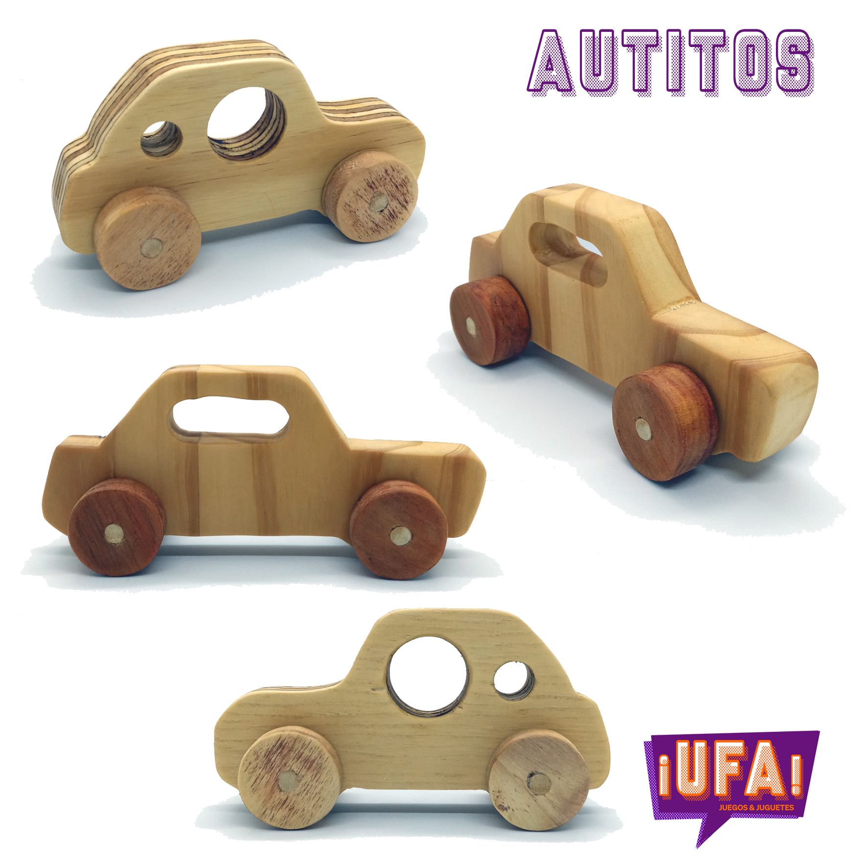 Autitos de 2025 madera