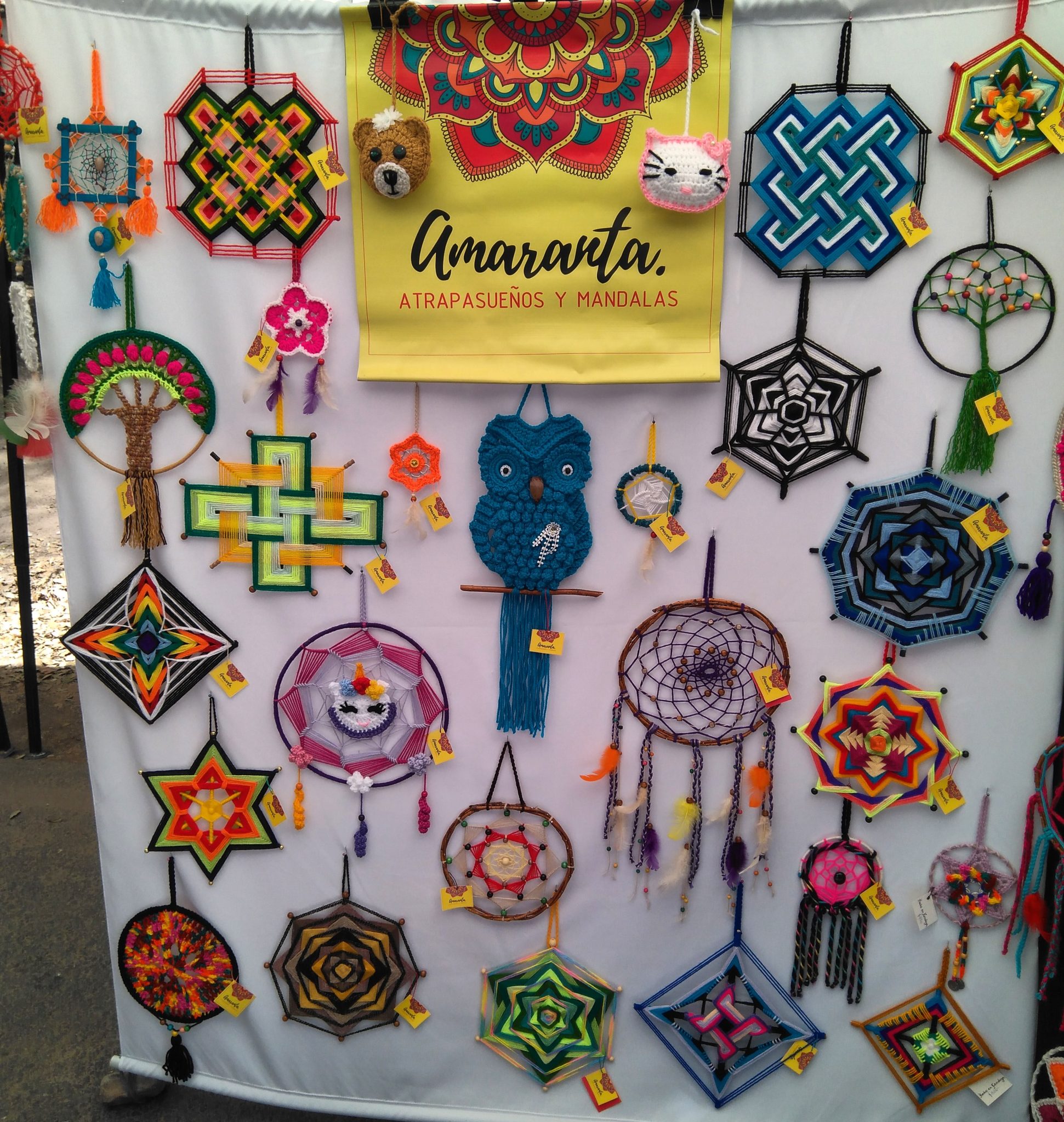 Mandalas Colgantes Catálogo