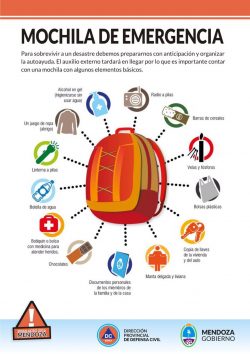 Medidas a tener en cuenta frente a un sismo : Prensa Gobierno de Mendoza