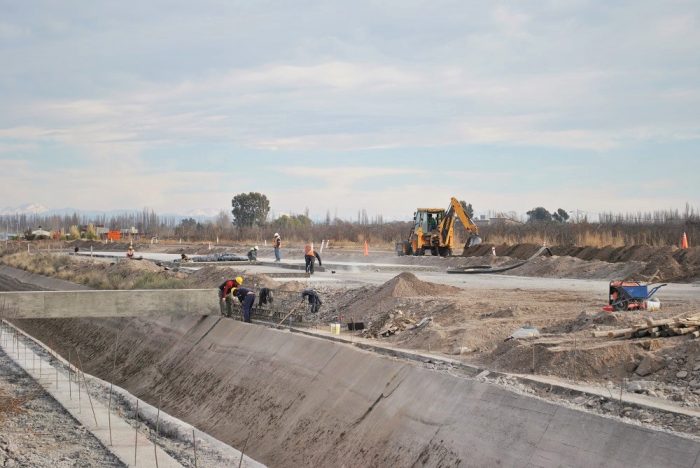 Avanza la construcción del nuevo desvío de cargas en San Rafael ...