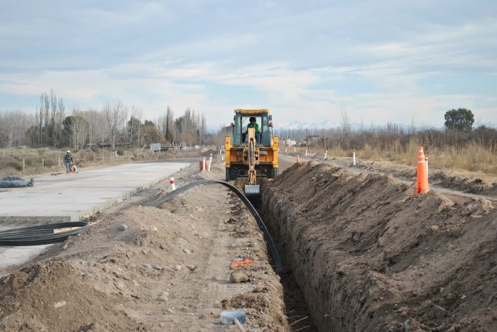 Avanza la construcción del nuevo desvío de cargas en San Rafael ...