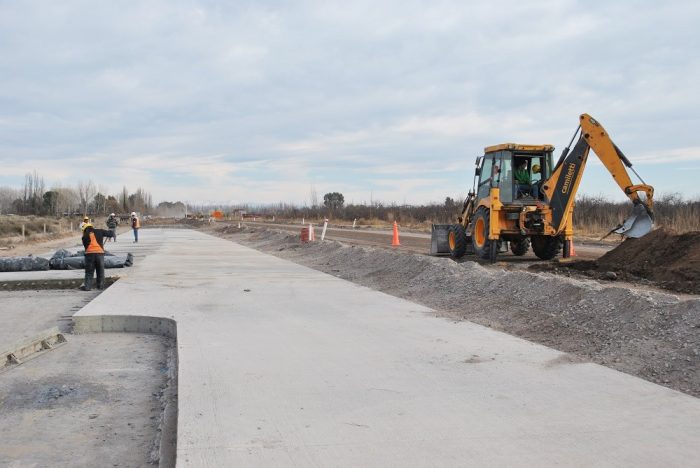 Avanza la construcción del nuevo desvío de cargas en San Rafael ...