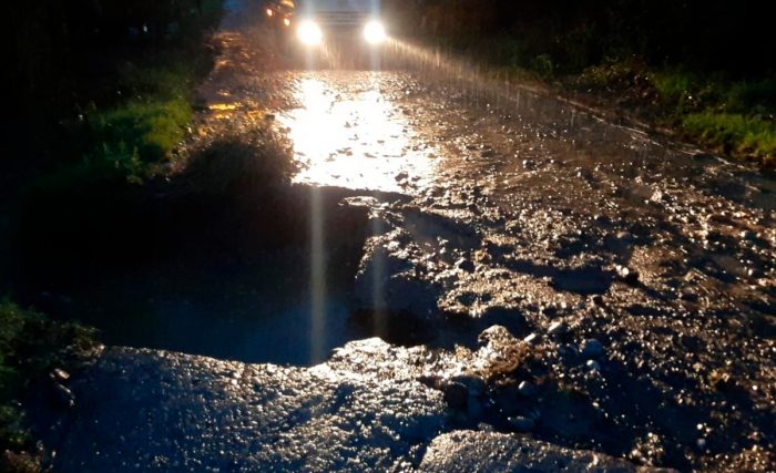 La tormenta afectó un 80% de la red vial de San Rafael 