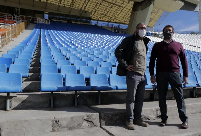 Están al 90% las obras de remodelación del estadio Malvinas Argentinas
