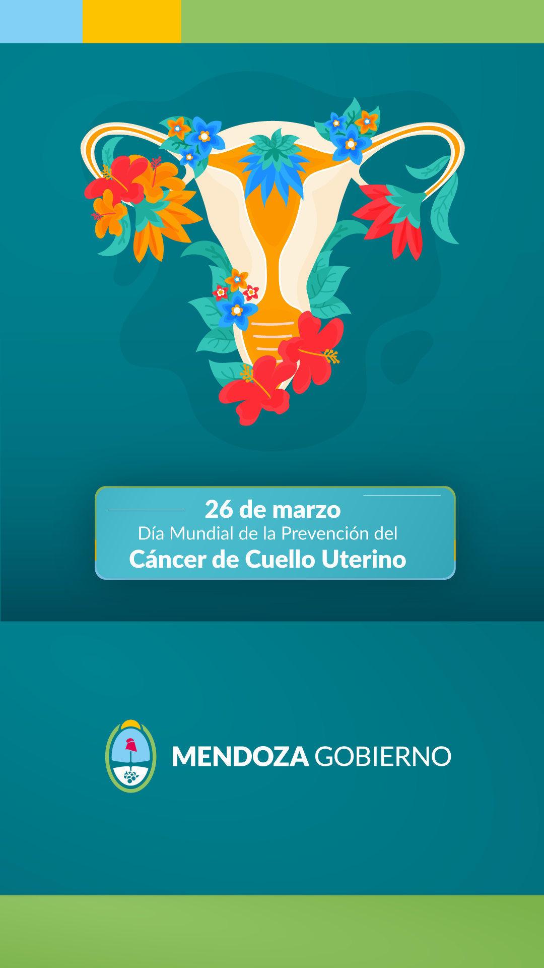26 de marzo, Día Internacional de la Prevención contra el Cáncer de Cuello  Uterino : Prensa Gobierno de Mendoza