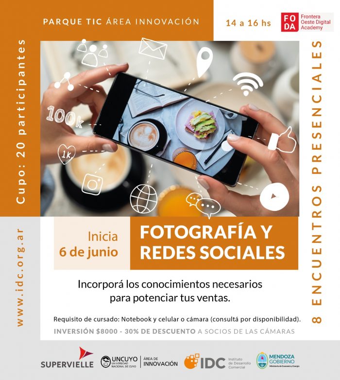 Economy to offer speaking workshop on photography and social networks for businessmen: Mendoza Government Press