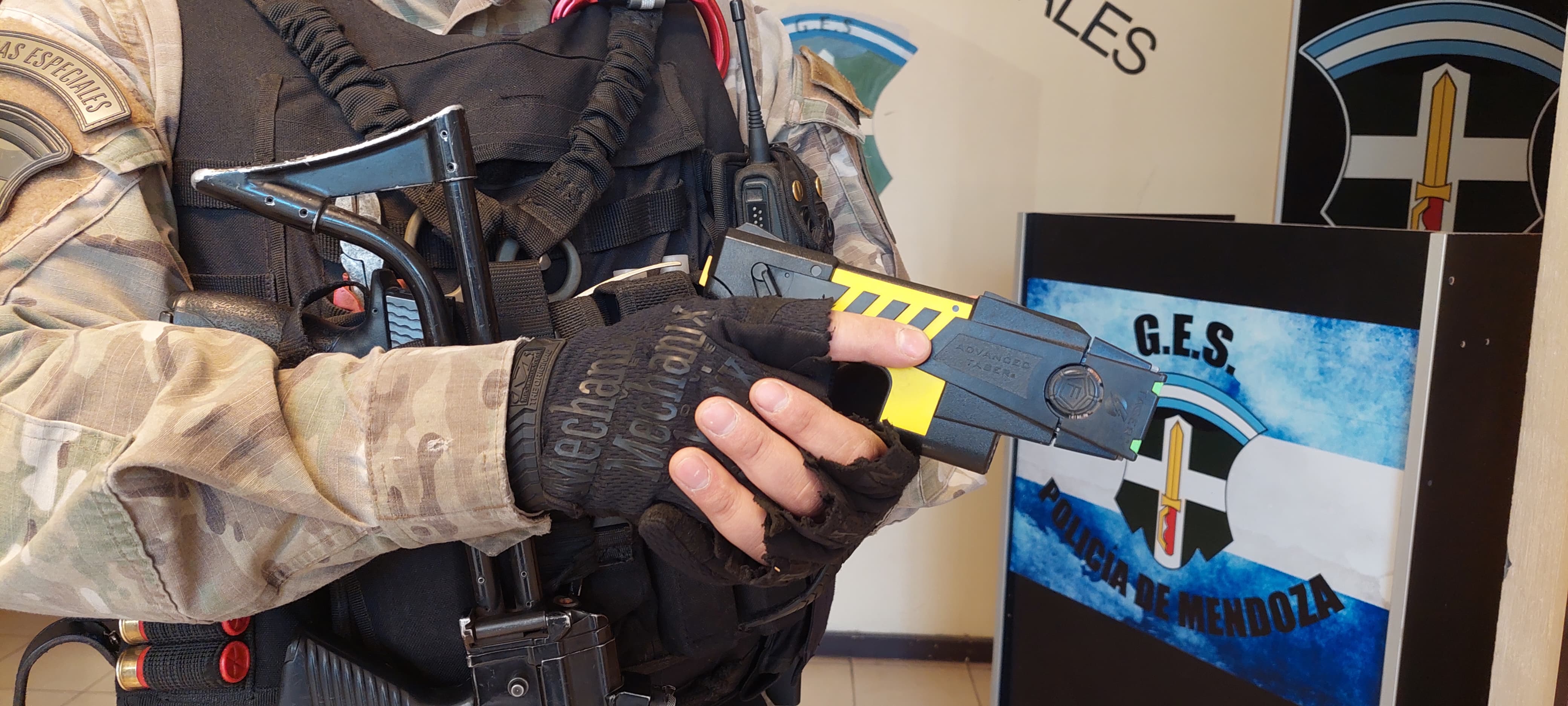 Seguridad cuenta con 18 pistolas Taser para uso exclusivo de Cuerpos  Especiales : Prensa Gobierno de Mendoza