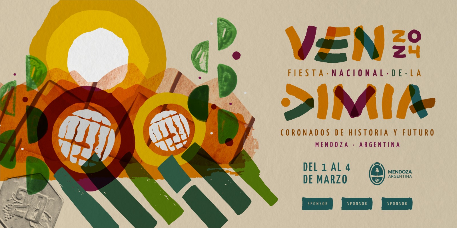 La Fiesta Nacional de la Vendimia 2024 ya tiene su sistema gráfico : Prensa  Gobierno de Mendoza