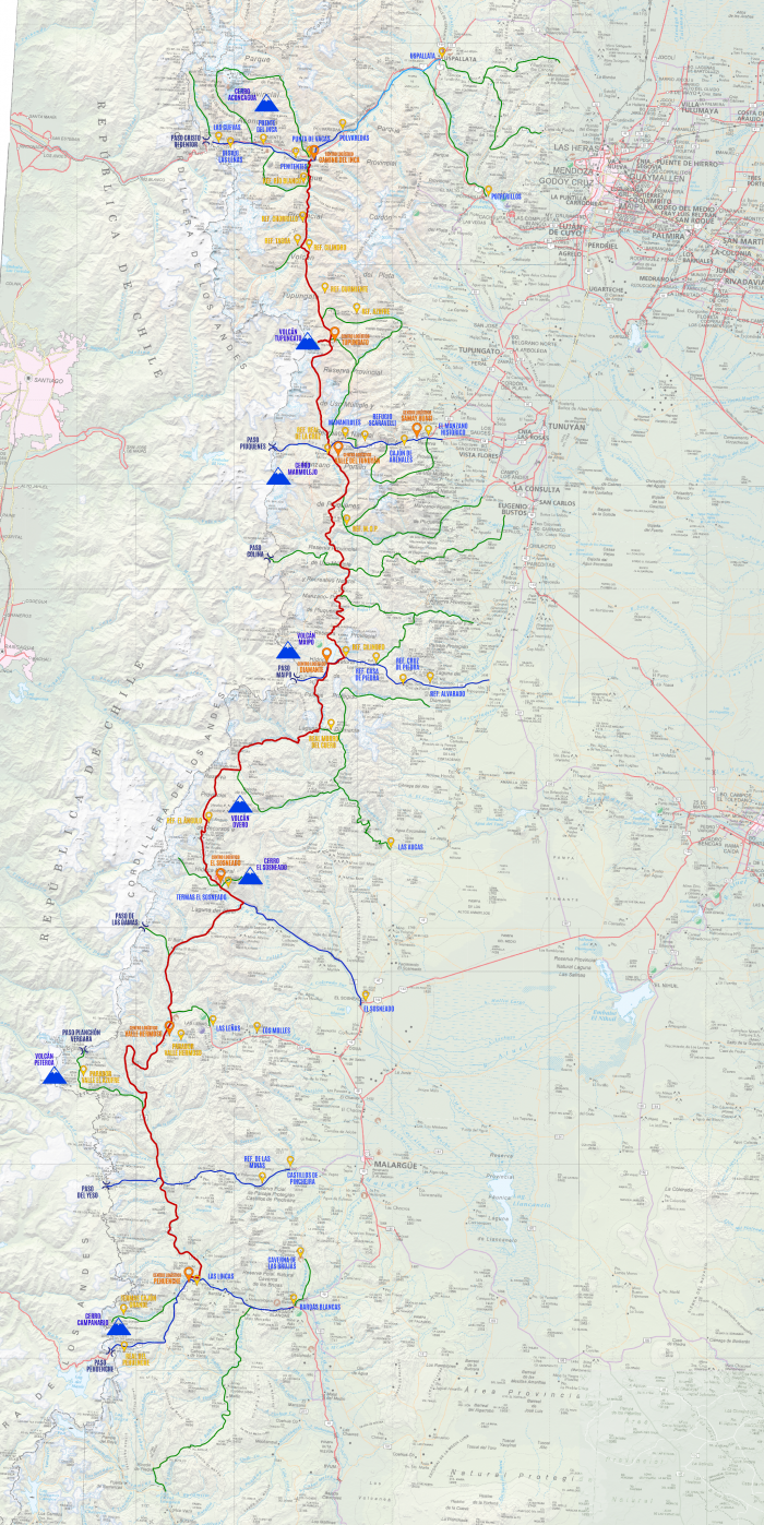 Mendoza y el primer sendero de gran recorrido de alta montaña