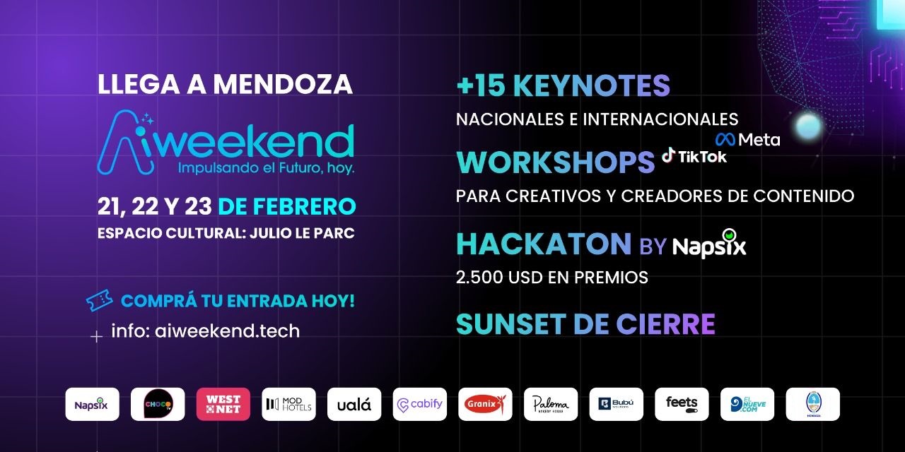 Mendoza tendrá su primer gran evento de inteligencia artificial y ...